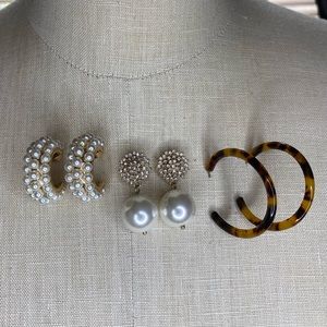Set of 3 Banana Republic Earrings